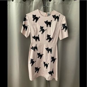 Asos meow 🐱Black cat sequence dress